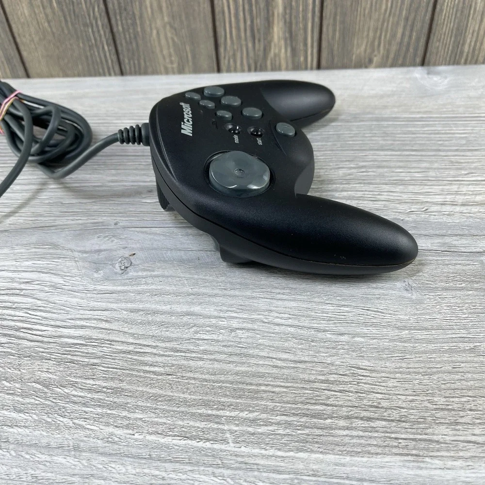 Genuine Microsoft Sidewinder Gamepad PC Gameport Retro Controller